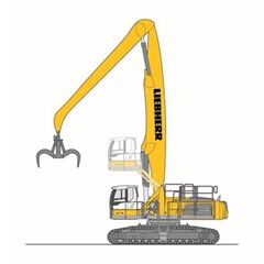  Kettenbagger Materialumschlag Liebherr LH 110 C Industry Litronic 12463061